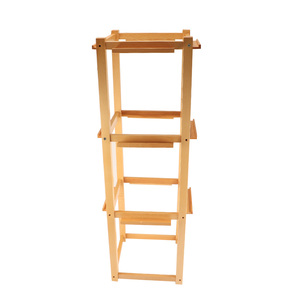 PR001 giyinme çerçeve standı ile 12 çerçeve Montessori materyalleri eğitici ahşap oyuncak ekipmanları montessori - Product Image 5