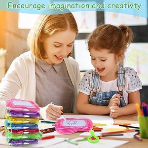 Papan gambar magnetik Mini terlaris untuk anak-anak ransel klip gantungan kunci papan gambar dapat dihapus alas tulis sketsa sketsa coretan - Product Image 6