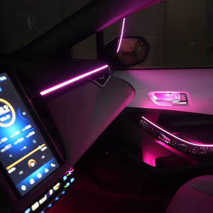 Lumières ambiantes intérieures de voiture de qualité supérieure pour <span class=keywords><strong>Toyota</strong></span> <span class=keywords><strong>Corolla</strong></span> 2019-2023 lumière ambiante couleur de rêve chassant la lampe d'ambiance de voiture - Product Image 2