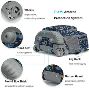 <span class=keywords><strong>Mochila</strong></span> Escolar con Ruedas Personalizada de Alta Calidad, Bolsa Escolar con Ruedas, Mochilas Escolares Modernas para Niños, Viajes Estudiantiles, Venta al por Mayor - Product Image 5