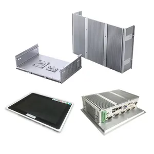 Factory Hardware Machining parts aluminum extruded cnc case cnc back control box for computer