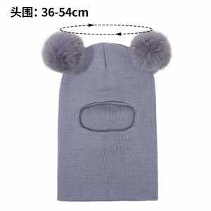 Gorros de Invierno para Niños, Gorro de Punto con Diseño de Oso de Dibujos Animados, Gorro de Invierno Grueso con Bufanda y Orejeras, Conjunto de Gorro Cálido para Niños - Product Image 5