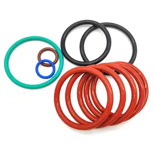 Cina Fabbricazione di Colori Personalizzati O Ring di Tenuta NBR EPDM FKM Silicone Oring Gomma O-Ring