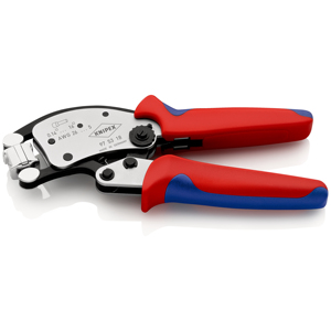 KNIPEX 97 53 18 SB Twistor16 Pince à sertir pour embouts (ferrules) auto-ajustable avec tête de sertissage rotative Fabriqué en Allemagne - Product Image 1