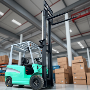 Pengiriman Gratis Troli Baterai Lithium 2 Ton Pengangkat Lithium Murah 1.5 Ton Forklift Mini Elektrik Dengan Penjepit - Product Image 2