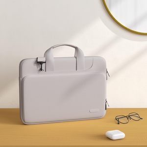 YOUK, bolsa ligera <span class=keywords><strong>para</strong></span> <span class=keywords><strong>ordenador</strong></span> portátil de gran capacidad, <span class=keywords><strong>funda</strong></span> acolchada <span class=keywords><strong>para</strong></span> <span class=keywords><strong>ordenador</strong></span> de 13 <span class=keywords><strong>14</strong></span> 15 <span class=keywords><strong>pulgadas</strong></span> con correa <span class=keywords><strong>para</strong></span> mujeres, hombres, viajes, trabajo, escuela - Product Image 6