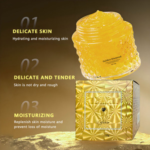 Private Label Gold Diamond Colágeno Gold Foil Creme Acalmar e Hidratar Pele Lift e Apertar Non-Sticky Face <span class=keywords><strong>Cream</strong></span> - Product Image 3