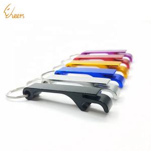 カスタムクリエイティブプロモーションギフトミニアルミニウム合金ビールキーホルダー栓抜きレーザーQRコードUV印刷缶栓抜き - Product Image 5