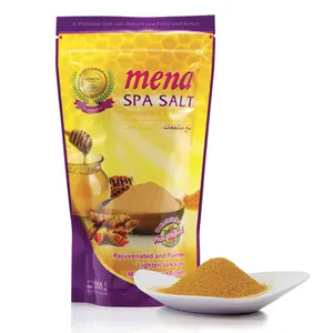 Mena Spa Salt Curcumin & Honey Skin Stressors Purify The Body And Reinvigorate Flow Of Healthy Energy Clear Blemishes