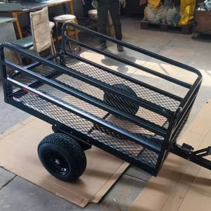 <span class=keywords><strong>Remorque</strong></span> <span class=keywords><strong>de</strong></span> vélo électrique en acier détachable avec conception modulaire pour marchandises lourdes jusqu'à 100 kg - Product Image 2