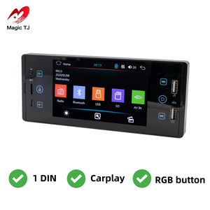 <span class=keywords><strong>Reproductor</strong></span> Estéreo para Auto <span class=keywords><strong>MP5</strong></span> GPS de 5'' con Sistema Linux, Android Auto, CarPlay, Conexión USB, 7 Luces de Colores para el Tablero, Venta al por Mayor - Product Image 2