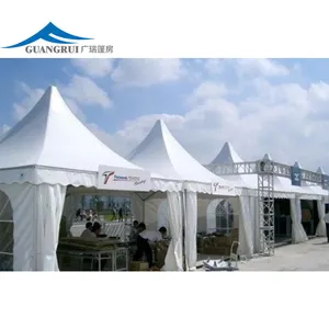 Luxury Waterproof Durable Aluminum Modern Wedding Party Tent Outdoor Canvas Pagoda Tent