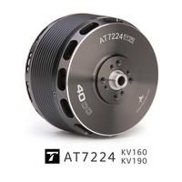 Moteur brushless haute puissance T-MOTOR AT7224 KV160 4800W 17,72 kg de poussée pour aileron fixe VTOL UAV