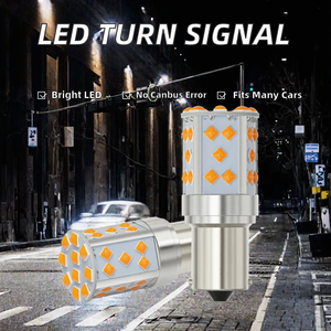 ไฟเลี้ยว LED รุ่น 1156 P21W BA15S BAU15S PY21W 1157 P21/5W 7440 7443 Canbus LED ไฟถอย ไฟเบรก รับประกัน 1 ปี - Product Image 2