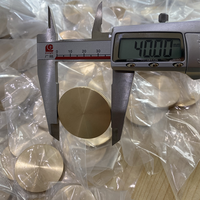 Plaquettes métalliques sur mesure en laiton et acier inoxydable pour gravure, usinage CNC, électroérosion à fil et brochage