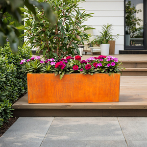 <span class=keywords><strong>Jardinera</strong></span> Metálica de Privacidad de Aleación de Aluminio Cortada con Láser, con Orificio de Drenaje, Decoración de Jardín Ecológica, <span class=keywords><strong>Precio</strong></span> de Fábrica - Product Image 2