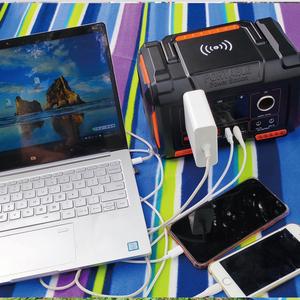 Tùy chỉnh 300 Wát xách tay năng lượng mặt trời trạm phát điện đa chức năng 100/220V AC Outlet MPPT điều khiển cho xe sử dụng di động - Product Image 5