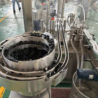 Nouvelle machine de remplissage automatique de bouteilles pour la ligne d'emballage liquide d'huiles de CBD de gouttes pour les yeux de 10ml