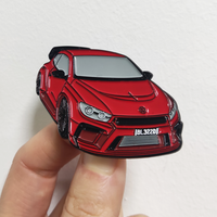 Épingles personnalisées en métal noir avec logo de voiture, badges en émail doux, broches pour chapeau, épingles à revers