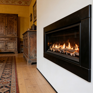 Caminetto <span class=keywords><strong>a</strong></span> <span class=keywords><strong>Gas</strong></span> Personalizzato con o Senza Telecomando, <span class=keywords><strong>Dimensioni</strong></span> 48-80 Pollici, Possibilità di Aggiungere Tronchi Finti, Alimentazione <span class=keywords><strong>a</strong></span> <span class=keywords><strong>Gas</strong></span> Naturale o Propano - Product Image 3