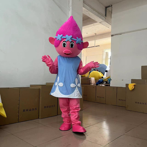 Personaje de dibujos animados para adultos personalizado más tamaño adulto <span class=keywords><strong>trolls</strong></span> mascota disfraz para la venta - Product Image 1