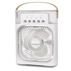 <span class=keywords><strong>Ventilador</strong></span> <span class=keywords><strong>de</strong></span> <span class=keywords><strong>Aire</strong></span> Acondicionado Portátil Mini en Oferta, con 7 Luces <span class=keywords><strong>de</strong></span> Ambiente, Plegable y Alimentado por USB/Batería para Hoteles - Product Image 1