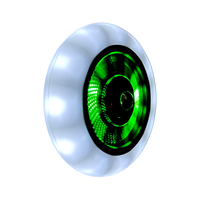 10024 Ensemble de trottinettes lumineuses en plastique PU avec logo clignotant, roues durables et amortissantes pour enfants et adultes