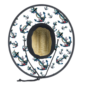 JAKIJAYI Mũ Bảo Hộ Lao Động Mũ Rơm Đi Biển Mũ Fedora Mũ Rơm Nam Mũ Rộng Vành Tự Nhiên Lướt Sóng Mùa Hè Logo Lớn Bán Sỉ <span class=keywords><strong>100</strong></span> Chiếc - Product Image 3