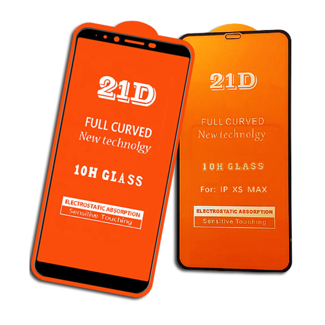 Wholesale Phone Film 9D 21D Screen Protector for Redmi Note 8 for iPhone 7 8 Plus 11 Screen Protector