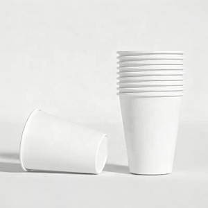 Gobelets jetables pour fêtes d'anniversaire, gobelets à café, gobelets en papier personnalisés avec logo, 8 oz - Product Image 1
