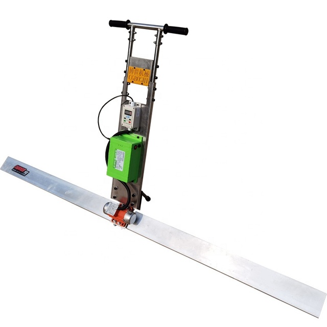Gasoline Powered Vibrating Screed, 5.5HP High Power for Efficient Concrete Surface Leveling