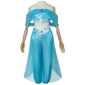 Costumes de princesse arabe pour festival, danse indienne, broderie, costumes de Bollywood Jasmines, fête, Halloween, cosplay, tenue Jasmines - Product Image 1