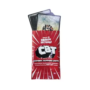 Trading Card Pakket Custom Print Heat Sealed Secret Pack Game Card Seal Bag Plastic Pouch Voor Het Verzamelen Van Kaarten