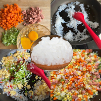 Hearun Konjac Factory OEM Low-Carbs No Sugar Fat Protein Wet Organic Shirataki Rice Gluten-Free Instant Rice Halal Certified