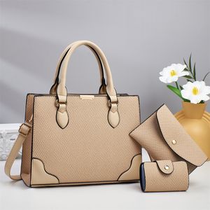 カラーマッチングデザイン、大容量、豊富な色、多様な選択、高品質の女の子用スリーピースバッグ - Product Image 4