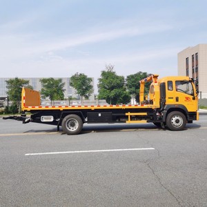 Camión de Remolque de Plataforma Sinotruk HOWO 4x2, Grúa de Plataforma Deslizante de 5 Toneladas, Camión de Recuperación en Carretera de 7 Toneladas - Product Image 5