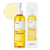 Aceite Limpiador Suave Manyo Pure con Ácido Azelaico, Sin Silicona, Limpia Profundamente los Poros y Puntos Negros, 200 ml, para Todo Tipo de Piel, Mujeres