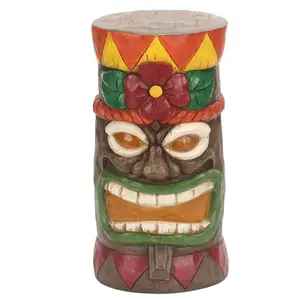 Tượng Tiệc Tùng Luau Hawaii Ngoài Trời Thủ Công Polyresin Tùy Chỉnh Tượng Tiki Bể Bơi Trang Trí Sân Vườn Mùa Hè Nóng Bức