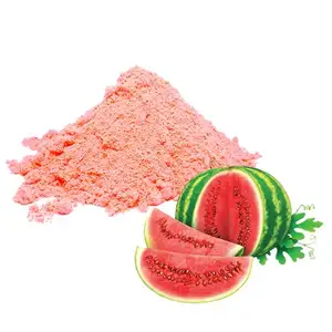 Natural Organic Gefrier getrocknetes Wassermelone geschmacks pulver OEM-Anpassung kostenlose Probe wasser lösliches Wassermelone pulver zum Verkauf