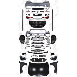 Kit de carrocería para Benz <span class=keywords><strong>E</strong></span> W212 09-15 cambio a estilo W213 <span class=keywords><strong>AMG</strong></span> sin corte incluye parachoques delantero y trasero con rejilla y capó de lámparas automáticas - Product Image 1