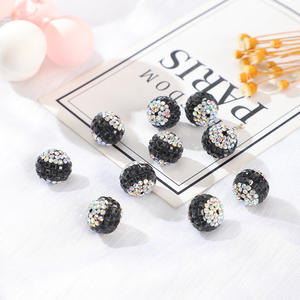 Novedad 2025: Cuentas Brillantes de Lucite con Forma Irregular de 16mm, Tipo Disco, para Hacer Collares y Bolígrafos - Product Image 3