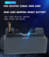 Batterie de robot de nettoyage CECOTEC CONGA 4090 4490 4690 4590 14,8 V 6500 mAh 100 % neuve, fabrication intelligente Netease, modèle NIT