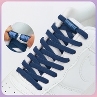Lacets de chaussures sans nœuds à verrouillage rapide, lacets élastiques sans attaches pour baskets, lacets plats élargis pour enfants et adultes