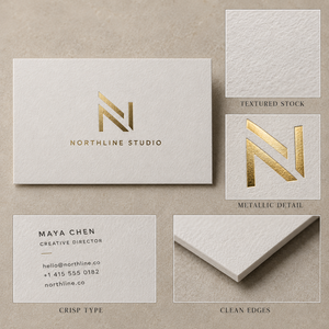 Tarjetas de Visita Personalizadas de Lujo con Grabado en Relieve, Tarjetas de Papel Texturizado Multicolor para Arquitectura, Inmobiliarias, Belleza y Marcas - Product Image 5