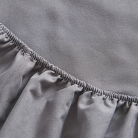Drap-housse monopièce brossé antidérapant, housse de protection pour lit d'hôtel, protège-matelas