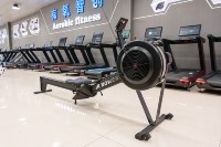 Máquina de Remo de Alta Calidad para Ejercicio Físico y Culturismo, Equipo de Remo de Aire para Gimnasio en Casa y Comercial