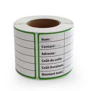 Étiquette d'expédition imperméable populaire 60x120mm 90x120mm en français - Product Image 4
