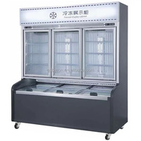 Réfrigérateurs de magasin de proximité à double température, refroidisseur d'air à compresseur mécanique, écoénergétique et personnalisable