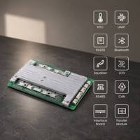 BMS intelligent avec contrôle via application Bluetooth UART et équilibrage actif pour la surveillance des batteries au lithium LiFePO4 4S