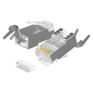 8 פינים ethernet שקע Rj 45 מחבר שקע מחבר sftp cat8 8p8c rj45 מודולרי רשת כבל מחבר זכר מחברים קטגוריה מוצר - Product Image 3